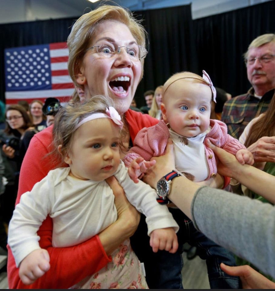 Fake injun Elizabeth Warren losing in Massachusetts primary to Comrade Sanders