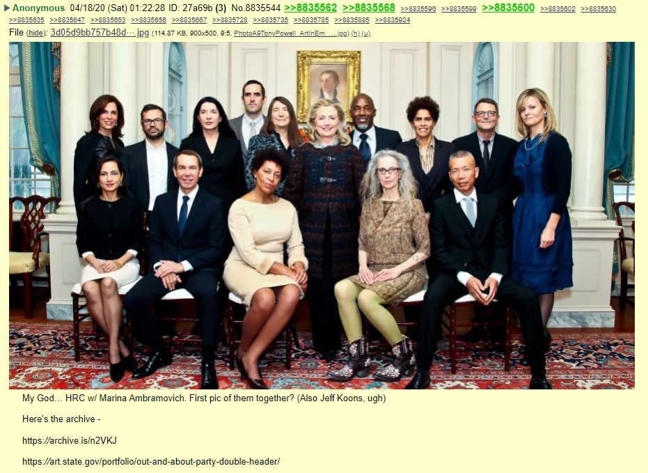 QAnon 18 April 2020 - Traitor Justice - HRC Abramovich