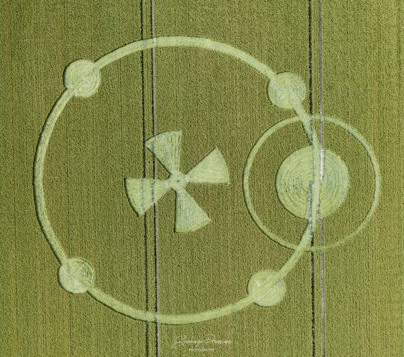 Crop Circles 2020 - Hunt's Down, Nr Wilton, Wiltshire UK E1b85aa3c39803eb