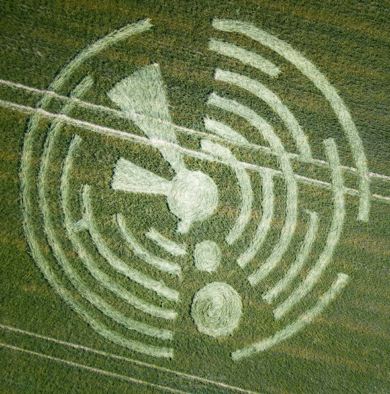 Crop Circles 2020 - Cley Hill, Nr Warminster, Wiltshire. Reported 11th July 22732cc370ef87f7
