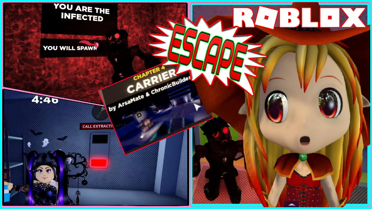 Escape The Carnival Of Terror Obby Roblox - we must escape the roblox zombie infection roblox story youtube